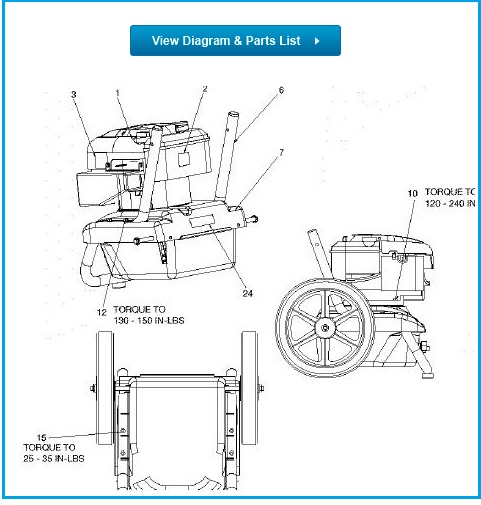 Sears Craftsman 919.769062 pressure washer replacement parts